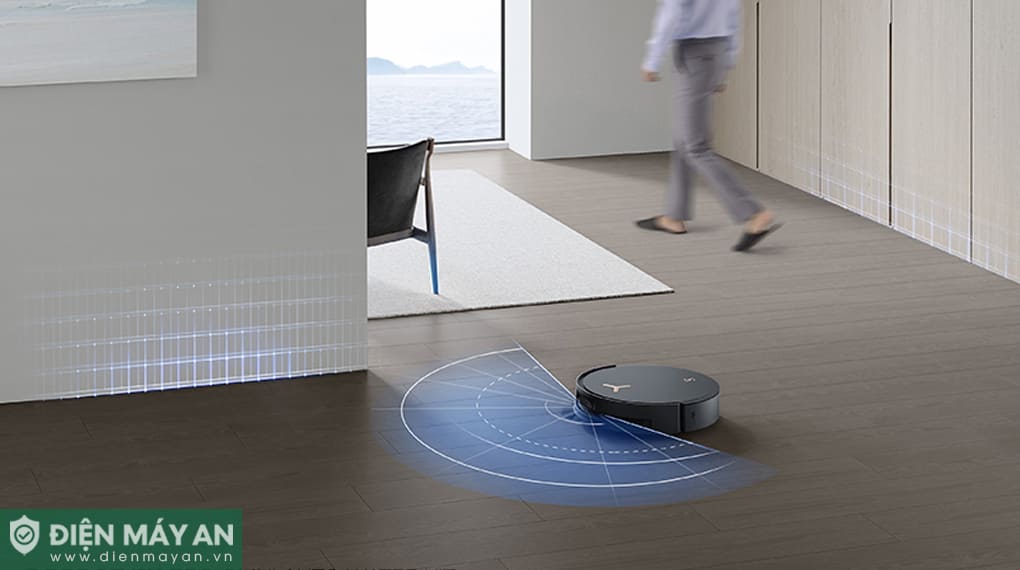 Robot hút bụi lau nhà Ecovacs Deebot X8 Pro Omni Auto Water Kit - Tự động cấp xả nước